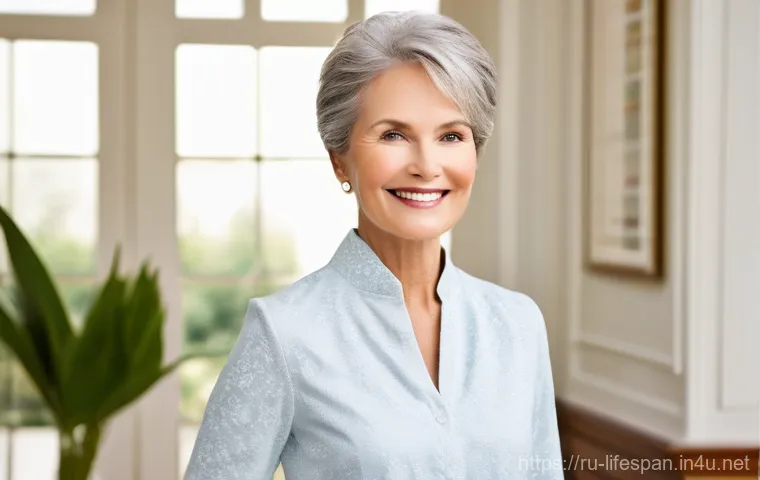 항노화 치료 - **Prompt:** A vibrant and energetic woman, aged 38-48, engaged in a healthy lifestyle activity. She ...