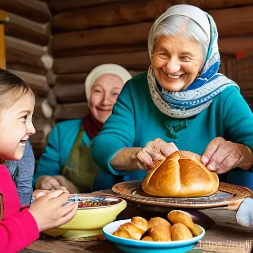 장수 비결 - **Prompt 1: A Vibrant Intergenerational Family Meal in a Russian Dacha**
    "A heartwarming, bright...