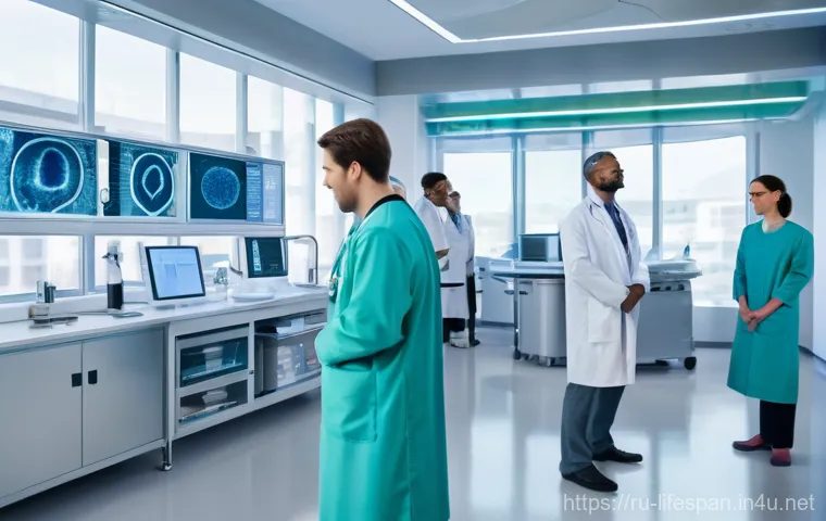 암과 평균수명 - **Prompt: Breakthroughs in Modern Oncology - A Symbol of Hope**
    An inspiring, photorealistic ima...