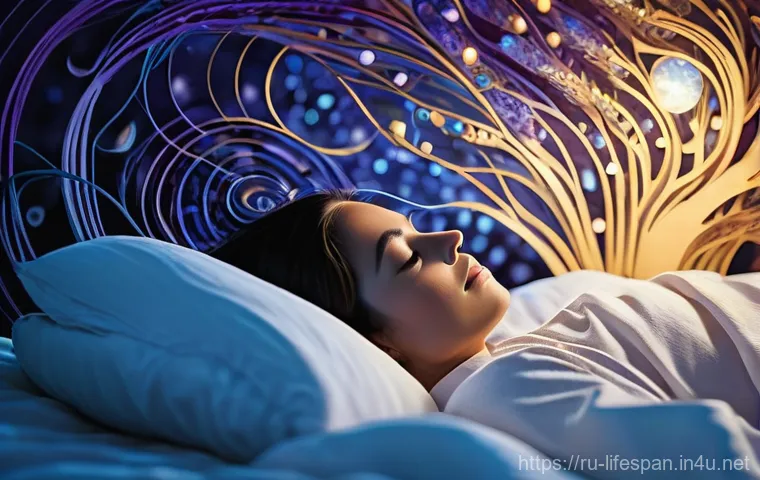 수면과 평균수명 - **Prompt: The Essence of Renewal**
    "A peaceful, serene young woman or man, gracefully sleeping i...