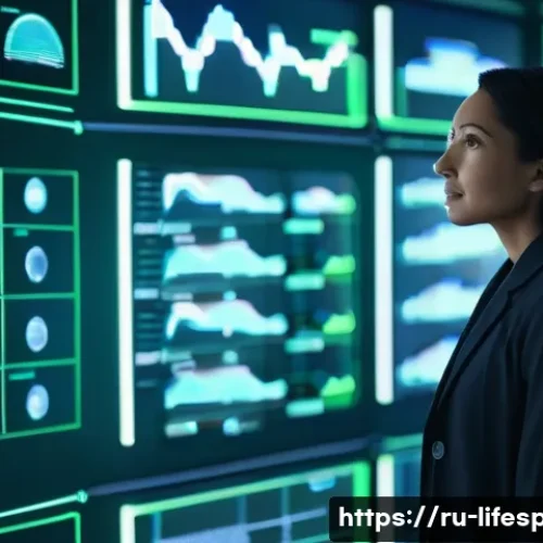 평균수명 예측 모델 - **Prompt:** A dynamic, mid-shot of a diverse individual, perhaps in their 30s or 40s, standing in a ...